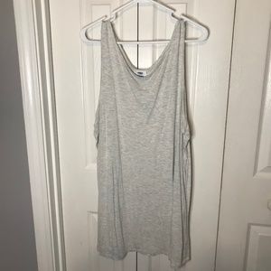 Heather Gray Extra Long Tank, 3x
